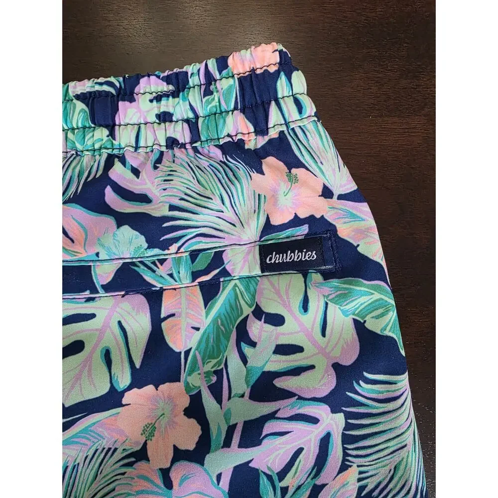 Chubbies The Night Faunas Lined Swim Trunks Youth S 8/9